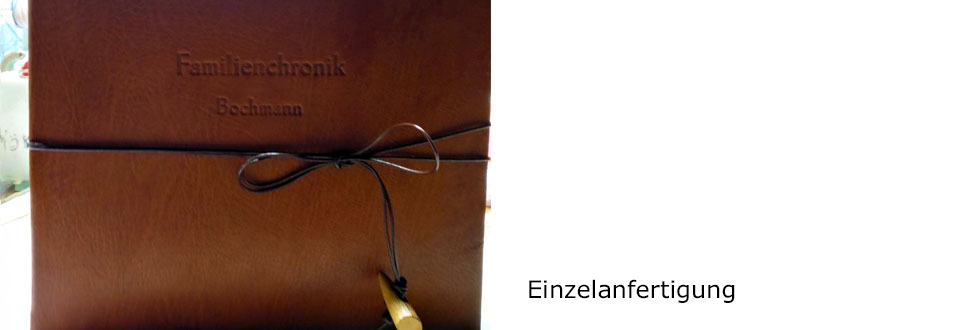 Buchbindearbeiten – Beispiel 3