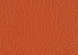 Farbmuster Cabraleder "orange"