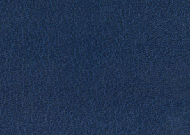 Farbmuster Cabraleder "royalblau"