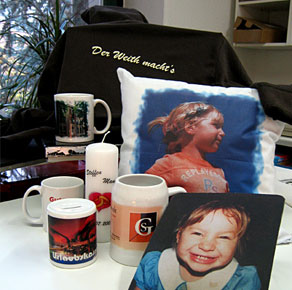 Textildruck/Geschenke